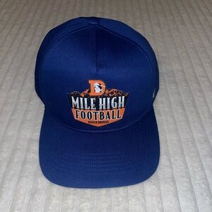 47 Brand Denver Broncos hat with a "Mile High Football" logo NFL Men’s Cap